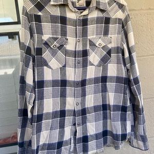 J.Shirts “My Jack’s” Men’s L Plaid Buttoned Shirt